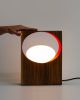 Gemma Oval | Red Accent | Pendants by La Loupe