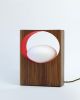 Gemma Oval | Red Accent | Pendants by La Loupe