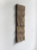 Modern 3D Textured Wall Art – Sandy Beige Sculptural Plaster Painting – Handmade Brown Home Decor – Unique Housewarming Gift | Wall Sculpture in Wall Hangings by Vaiva Art Atelier