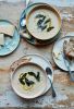 Medium Serving Bowl in Dijon | Serveware by Barton Croft. Item composed of stoneware in country & farmhouse or japandi style
