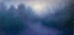 Light Mist | Oil And Acrylic Painting in Paintings by Victoria Veedell. Item made of canvas with synthetic works with contemporary style