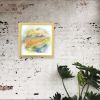 8x8 Original Watercolor Abstract - 'Fight Song' Lyrics Inspired Artwork | Paintings by Susi Schuele Art
