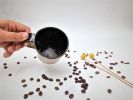 White Beige Ceramic Coffee Mug | Drinkware by YomYomceramic. Item composed of ceramic