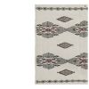 Vintage Wool Nomadic Deco Jajim Kilim Rug | Runner Rug in Rugs by Vintage Pillows Store. Item composed of cotton and fiber