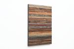 Sedimentary #1 and #2 , reclaimed wood wall art | Wall Sculpture in Wall Hangings by Craig Forget. Item composed of wood in mid century modern or contemporary style