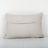 Handmade Organic Striped Lumbar Pillow Cover, Ethnic Chair D | Cushion in Pillows by Vintage Pillows Store