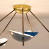 Helios Quinque I | Chandeliers by DESIGN FOR MACHA. Item made of brass
