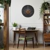 Modern African Mask #10 | Wall Sculpture in Wall Hangings by Umasqu. Item made of wood