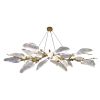 Alan Mizrahi WM630 Glass Leaves | Chandeliers by Alan Mizrahi Lighting Design