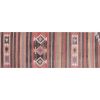 Striped Turkish Kilim Rug Runner 2'9'' X 11'6'' | Area Rug in Rugs by Vintage Pillows Store