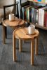 Waverly Round Side Table | Tables by Alabama Sawyer. Item made of wood