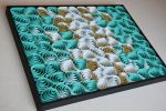 No. 22 Acoustic Diffuser Panel - Gradient Modern Abstract Wall Art | Wall Sculpture in Wall Hangings by Joseph Aurelius
