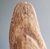 Driftwood Sculpture "Shark Pinna" with Marble Base | Sculptures by Sculptured By Nature  By John Walker. Item made of wood compatible with minimalism style