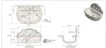 Custom Design Classic Midcentury Carrara Fluted Marble Sink | Water Fixtures by AYMARBLEDESIGN LLC