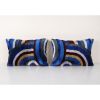 Set of Two Silk Ikat Colorful Velvet Pillow Cover - Pair Han | Cushion in Pillows by Vintage Pillows Store