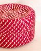 Oaxacan Woven Tortilla Basket - Crimson | Storage Basket in Storage by MINNA