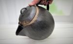 Black Ceramic Teapot | Serveware by YomYomceramic. Item made of ceramic