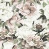 Vintage Bouquet Of Peonies Wallpaper Mural | Wall Treatments by uniQstiQ