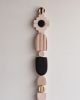 Large Wall Hanging - Speckled Sand Black Colorway | Wall Sculpture in Wall Hangings by Eliana Bernard