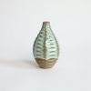 Basalt in Coral Green | Vase in Vases & Vessels by by Alejandra Design. Item made of ceramic