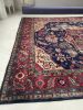 GORGEOUS Artistic Geometric | Vintage Turkish Navy, Army | Area Rug in Rugs by The Loom House. Item made of fabric with fiber