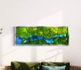 Moss Wall Art, Ocean Resin Art, Preserved Moss, Resin Wall | Living Wall in Plants & Landscape by Sarah Montgomery