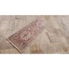 1970s Hand Knotted Small Runner Rug | Area Rug in Rugs by Vintage Pillows Store