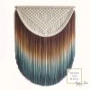 Textile Art Wall Hanging (limited edition) - FEATHER | Wall Hangings by Rianne Aarts / Teddy and Wool Studio. Item composed of cotton and fiber