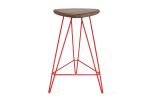 Madison Counter Stool 26"H | Chairs by Tronk Design. Item made of maple wood & steel