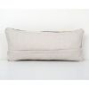 Handwoven Decorative Turkish Kilim Pillow Cover, Striped Obl | Cushion in Pillows by Vintage Pillows Store