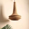 Earth Pendant (Natural) | Pendants by FIG Living. Item made of fabric works with minimalism & japandi style