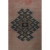 Hand Knotted Turkish Small Rug Mat Distressed Rug | Rugs by Vintage Pillows Store. Item made of cotton & fiber