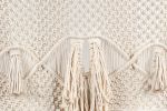 Large Tassel Wall Hanging | Macrame Wall Hanging in Wall Hangings by Modern Macramé by Emily Katz. Item composed of wood & fabric