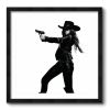 Poker Face - Square | Prints by Western Mavrik