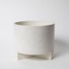 Large Planter w/ Base | Vases & Vessels by Pretti.Cool. Item made of concrete