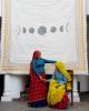 New Moon Quilt | Linens & Bedding by CQC LA. Item composed of cotton
