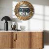 Circle Vento Gold Mirror | Decorative Objects by PlusObject