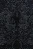 Rug & Kilim’s Modern Classics Rug In Black And Gray With Muted Floral Patterns | Area Rug in Rugs by Rug and Kilim