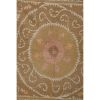 Suzani Wall Hanging Decor - Pastel Tribal Table Cloth Vintag | Tablecloth in Linens & Bedding by Vintage Pillows Store
