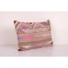 Queen Boho Woven Pink Bedding Kilim Pillow Cover, King Long | Cushion in Pillows by Vintage Pillows Store