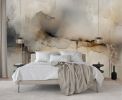 Amber Drift — Abstract Luxury Wallpaper Mural | Wall Treatments by ELLE WALLS