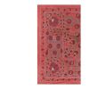 Vintage Red Silk Suzani Wall Hanging Decor with Tree of Life | Tapestry in Wall Hangings by Vintage Pillows Store. Item made of cotton with fiber