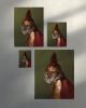 Valkyrie Cat Art Print, Brünnhilde Mythology Wall Art | Prints in Paintings by The Ugly Cat Studio