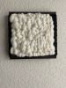 Woven Tile- Fluff Series no. 9 | Wall Sculpture in Wall Hangings by Mpwovenn Fiber Art by Mindy Pantuso