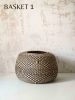 Aduko Basket | Storage Basket in Storage by AKETEKETE. Item composed of synthetic in boho or country & farmhouse style