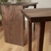 Modern Waterfall End Tables | Tables by Crafted Glory. Item composed of oak wood compatible with scandinavian style
