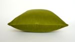 16 x 16 inches // olive green velvet pillow case | Pillows by velvet + linen