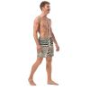Men's Swim Trunks - Tunnel of Illusion - Geometric Op Art | Work by Eman's Gallery