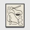 Minimal Abstract Line Art Print, Modern Abstract wall art | Prints by Capricorn Press. Item composed of paper in boho or minimalism style