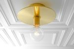 Brass Ceiling Light - Model No. 7746 | Flush Mounts by Peared Creation. Item composed of brass